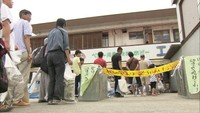 お盆の真備町 プラモデルの聖地が大盛況 有森裕子さんも避難所に