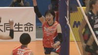 V1女子・岡山シーガルズ今季最終戦 無敗の強敵JT相手に佐伯亜魅加(20)が活躍も敗れる