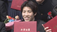 中学生の日本記録6つ 競泳・平田統也さんが丸亀南中学校を卒業「オリンピックで金メダルを」 香川