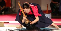 書道パフォーマンス甲子園 今年はEXPO大会出場かけた戦い 香川からは高松商と高松西が出場