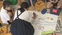 犯罪の危険はどこに? 小学生が大学生と「防犯マップ」作り 香川・観音寺市