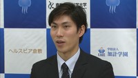 平昌五輪に出場へ!田中刑事選手が地元倉敷で意気込み語る