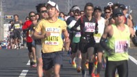 そうじゃ吉備路マラソン 公認ハーフの部は青山学院大の選手が1~5位に 岡山・総社市