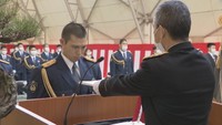 岡山県警察学校で入校式 「自分に厳しく、市民に優しく」警察官としての決意語る