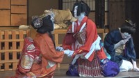 肥土山地区の農村歌舞伎 国の無形文化財指定後、初の奉納 香川・土庄町