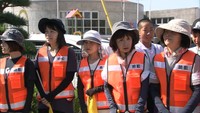 園児の事故を防ぐ安全対策 園児の散歩道を蛍光色のベストで確認 香川・観音寺市