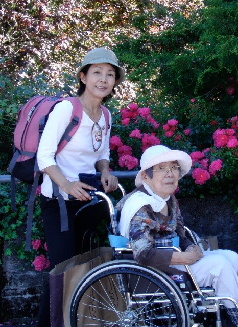 市毛良枝さん 米国旅行
