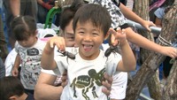 岡山市の西川緑道公園周辺で「こどもホコテン」