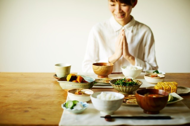 食事の写真