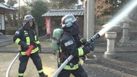 善通寺市の寺院で消防訓練 1月26日の文化財防火デーを前に 香川