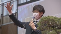 東京五輪の金メダリスト・宇山賢さん 母校の後輩に「夢のかなえ方」語る 香川