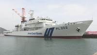 全長120mの巡視船「おおすみ」引き渡し 海域の取り締まりや海難救助を