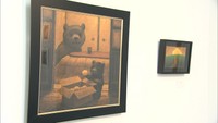 真備町の画家 豪雨を乗り越えて個展開催 自宅が浸水…「まだ描きたい」