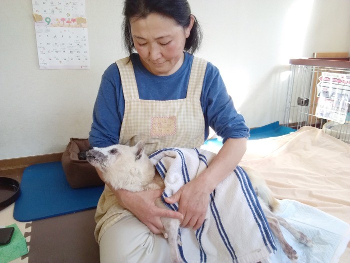 水越さんに抱かれるみるみる