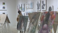 美術を学ぶ高校生の作品展 総勢73人が約100点を展示 香川