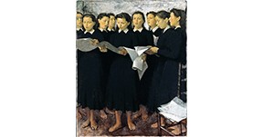 「竹中郁と小磯良平」展が開催中