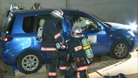 トンネル内の事故を想定 開通前に消防が救出訓練 高松市