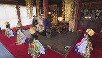 源平ゆかりの寺で 稚児おどり 香川