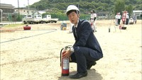 地震や津波などの災害を想定 地域住民と高校生が合同で防災訓練