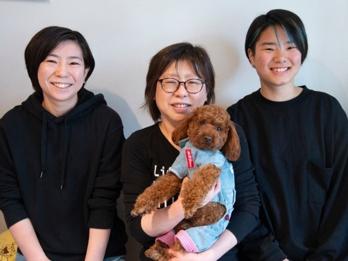 みたらしとモップが皆を笑顔にしました