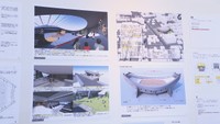 絶体絶命…丹下健三の「船の体育館」活用策は? 香川県教委への提案内容を展示で紹介