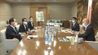 四国遍路の世界遺産登録へ!飲料メーカー2社が香川県知事に活動報告