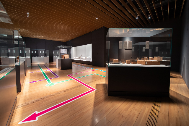 「はこはこする」展示風景