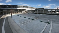 JR岡山駅東口広場 新しい一般車駐車場を3月1日から運用 路面電車の乗り入れ事業で