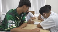 香川オリーブガイナーズで中学生が職場体験 理想のスタジアムについて考える
