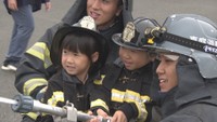 地元の園児たちが消防署に一日入署 放水銃や煙の怖さなど体験【こつこつ防災】