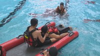 出水期を前に若手対象の水難救助訓練 西日本豪雨で活動した消防士も指導役に 岡山市【こつこつ防災】