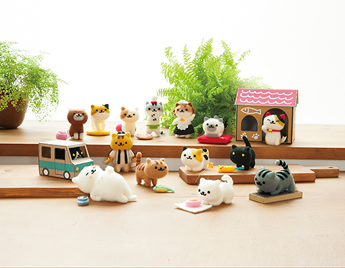 『ニードルフェルトでねこあつめ』から