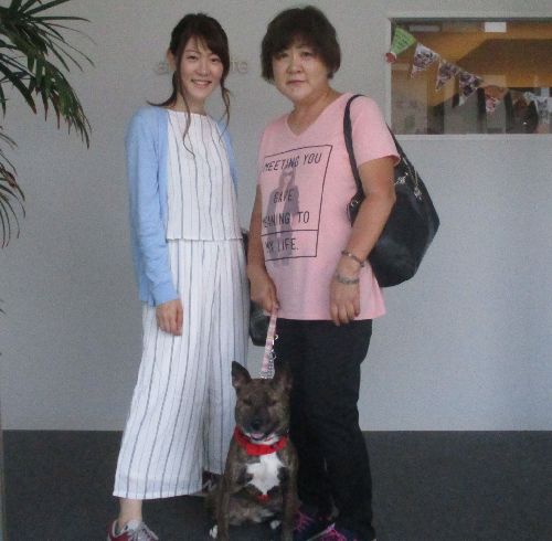 長女の有紗さん、和子さんと 「女チーム、、強く美しく仲良くやりましょ」