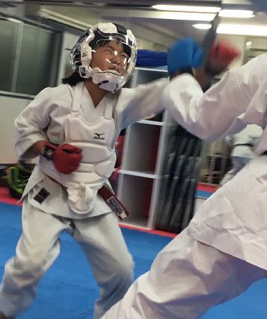 「動物たちのためにも強い空手選手になりたい」 今年の都大会では組手5位入賞