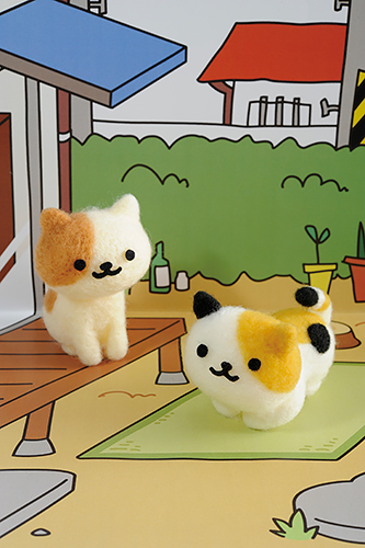 『ニードルフェルトでねこあつめ』から