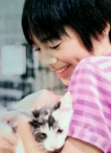 譲渡会で初めて出会った時(5年生)色が薄い三毛だった「いいと思ったのは直観さ」