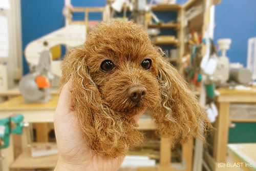 精巧なつくりのクローンワンコ(ブラスト提供)
