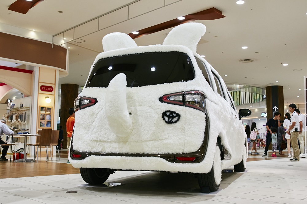 後姿も魅力的。