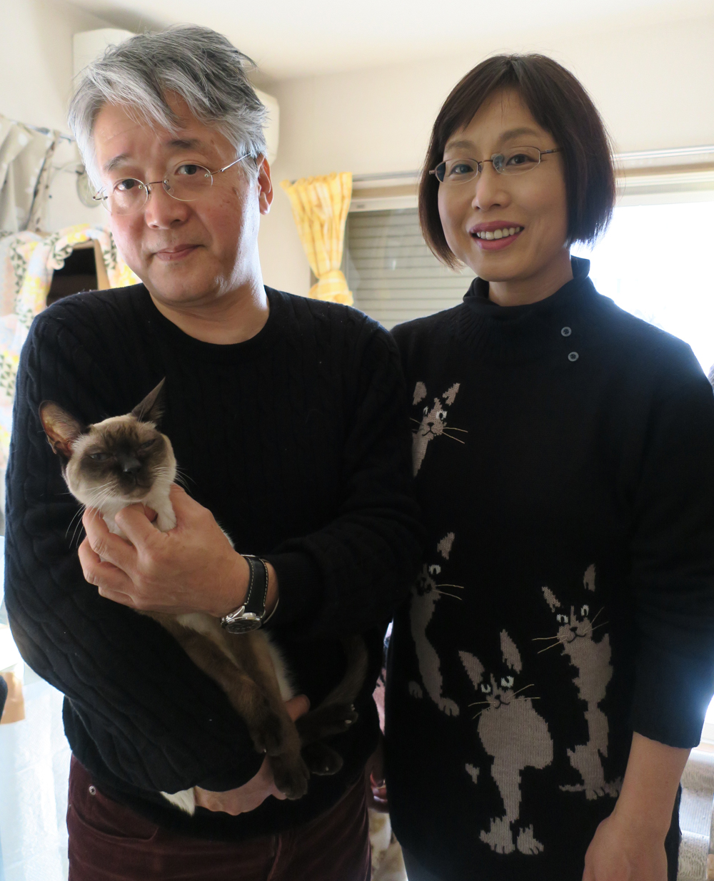 秋夫妻と、カムイ(2017年1月)
