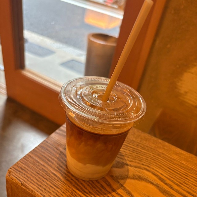 銀座で飲んだ高級コーヒーが話題（三嶋健太さん提供）