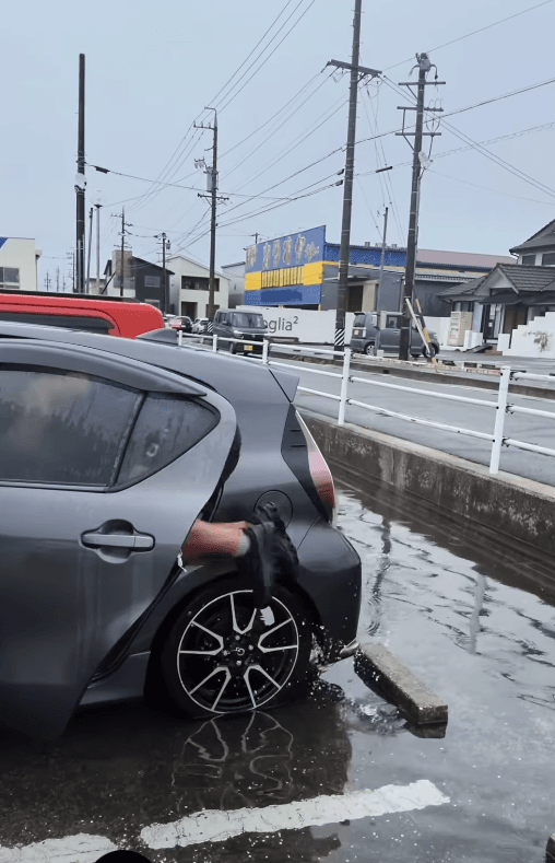 乗車成功！SASUKE出場の夢も敵うかも 画像提供：橋本拓実