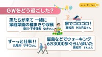 GWをどう過ごした？【みんなに聞いてみた】