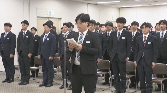 JR四国で入社式　民営化40年目…116人が入社　約5割がプロフェッショナル職