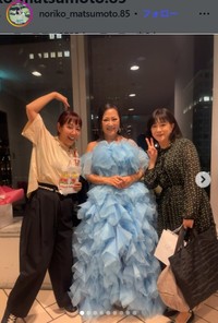 松本典子のインスタグラム＠noriko_matsumoto.85より