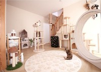 ぬくもり溢れる猫グッズの数々…巨大なキャットホイールも