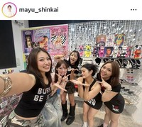 新貝まゆアナウンサーのインスタグラム＠mayu_shinkaiより