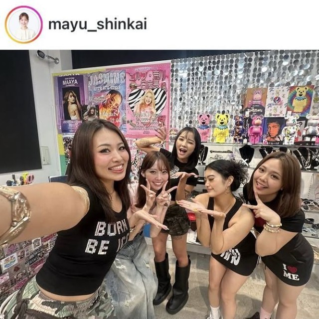 新貝まゆアナウンサーのインスタグラム＠mayu_shinkaiより