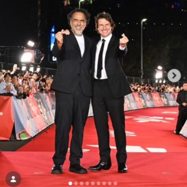 トム・クルーズのインスタグラム＠tomcruiseより