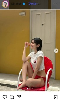 関谷瑠紀のインスタグラム＠ruki_0808より