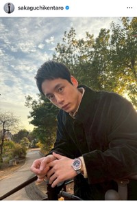 坂口健太郎（@sakaguchikentaro）さんのインスタグラムより